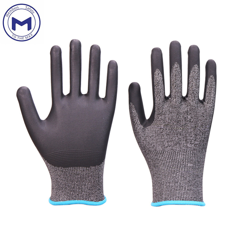 China Manufacturer Factory Direct Supply Anti Oil Cut Resistant Nitrile Gloves