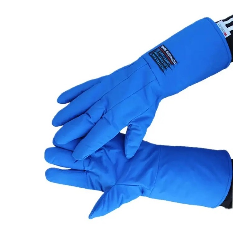 Ultra Cold Laboratory Anti-low Temperature Liquid Nitrogen Cryogenic Protective Gloves