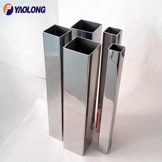 Factory ASTM A554 3A Outdoor Stair Railing Parts Rectangular Square Tube Stainless Steel 304 304L Pipe Price