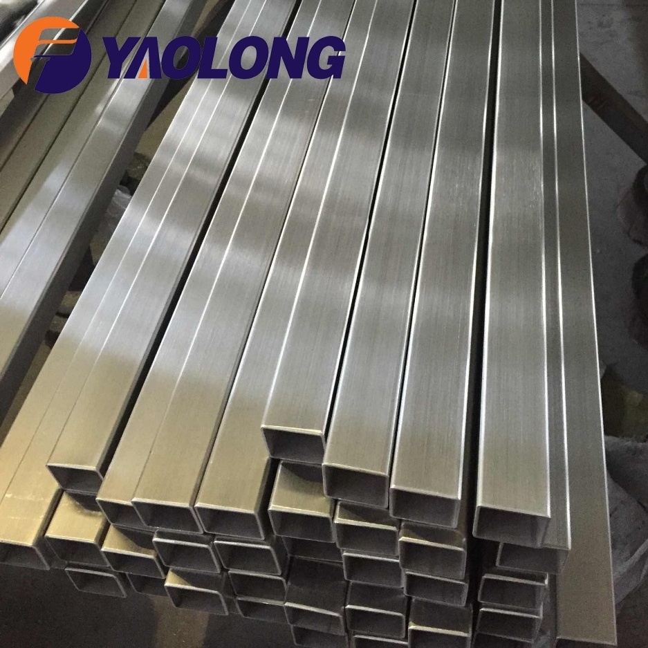 Factory ASTM A554 3A Outdoor Stair Railing Parts Rectangular Square Tube Stainless Steel 304 304L Pipe Price