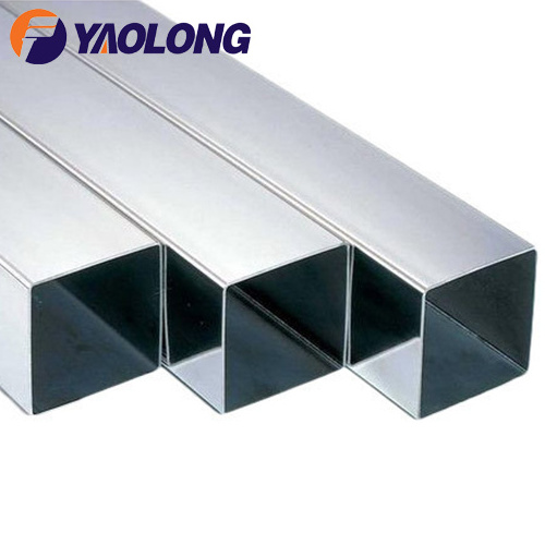 Factory ASTM A554 3A Outdoor Stair Railing Parts Rectangular Square Tube Stainless Steel 304 304L Pipe Price