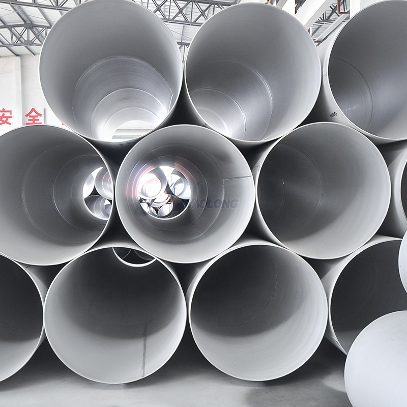 ASTM A312 304 304L 316 316L Stainless Steel Industrial Pipe Tube For Paper Mill