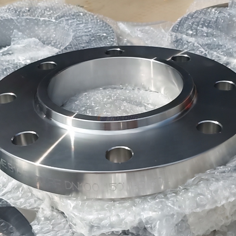 Wholesale  304 304L 316 316L Tube Matching Fitting Stainless Steel Flange For Industrial Pipe