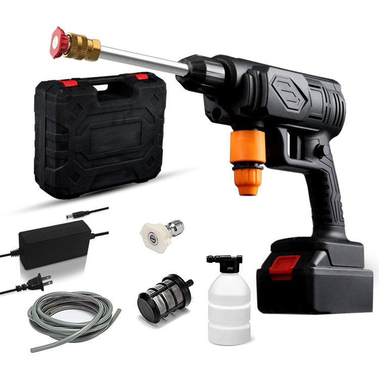 ASCW32 Electric Spray Gun Car Wash Wireless 48V Lithium Battery High Pressure Car Washer