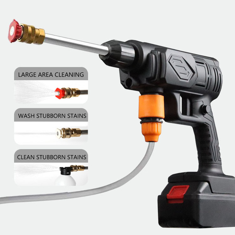 ASCW32 Electric Spray Gun Car Wash Wireless 48V Lithium Battery High Pressure Car Washer