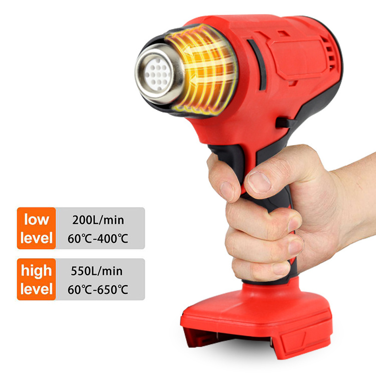 FRFQ  cordless Safety Heat Tools Hot Air Gun Temperature Auto Control Mini Hot Gun Hot Shrink Wrap Gun