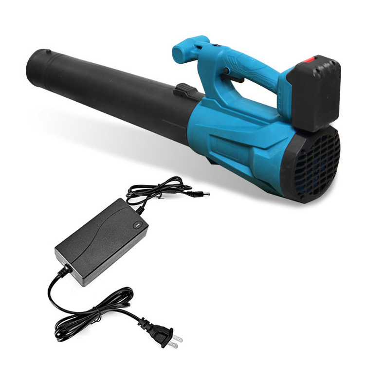 21v lithium battery garden tool electric strong power air blower high pressure leaf blower