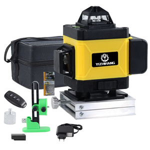 Multi Function 16 Line 4D Green 360 Self Leveling Laser Level Set for Sale