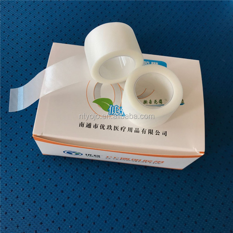 Manufacturer nonwoven micropore surgical tape OEM medical custom size non woven eyelash extension tape