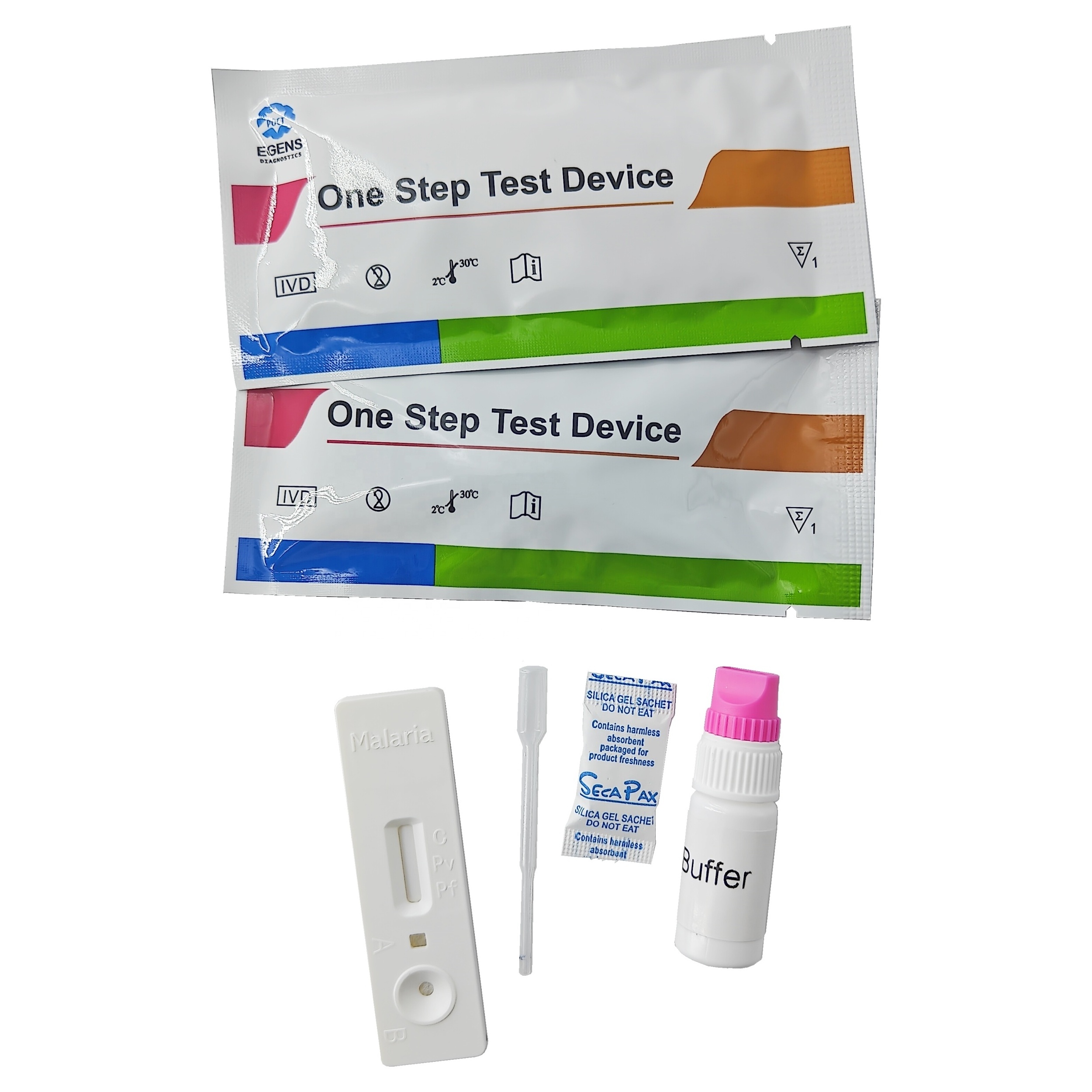 Malaria PV/PF rapid diagnostic test kit