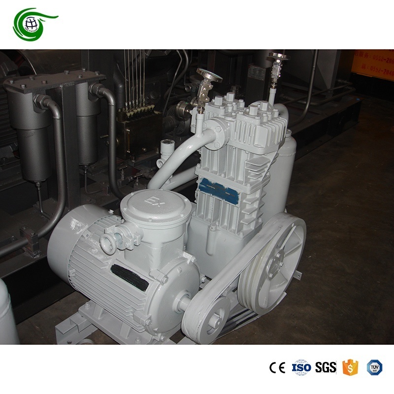 22KW CNG Compressor Factory Price Atmospheric Inlet Pressure Discharge 20Bar Flow 2Nm3/min CNG Natural Gas Piston Compressor