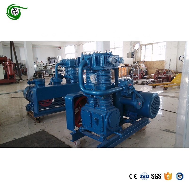 22KW CNG Compressor Factory Price Atmospheric Inlet Pressure Discharge 20Bar Flow 2Nm3/min CNG Natural Gas Piston Compressor