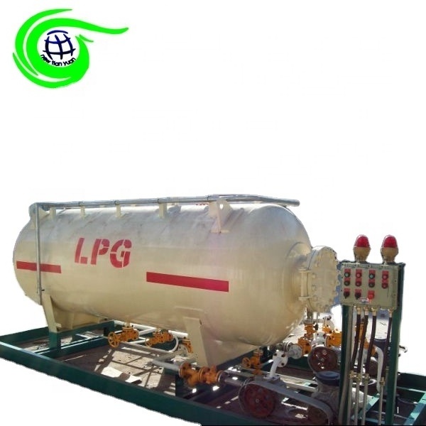 Mobile Skid-mounted Liquefied Petroleum Gas Filling Station For Refueling Vehicles