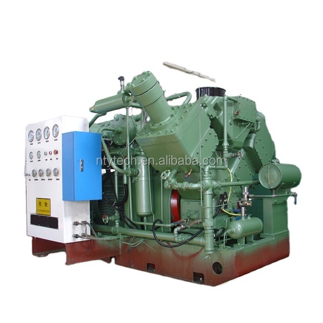 Single Piston Cylinder Airbrush Equipment, Two Cylinder 270-1360Nm3/h CNG Compressor for Mother Station