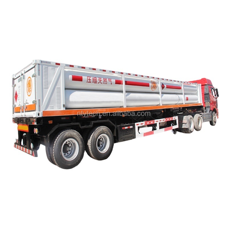 High Pressure CNG Natural Gas Hydrogen H2 Helium Tube Trailers