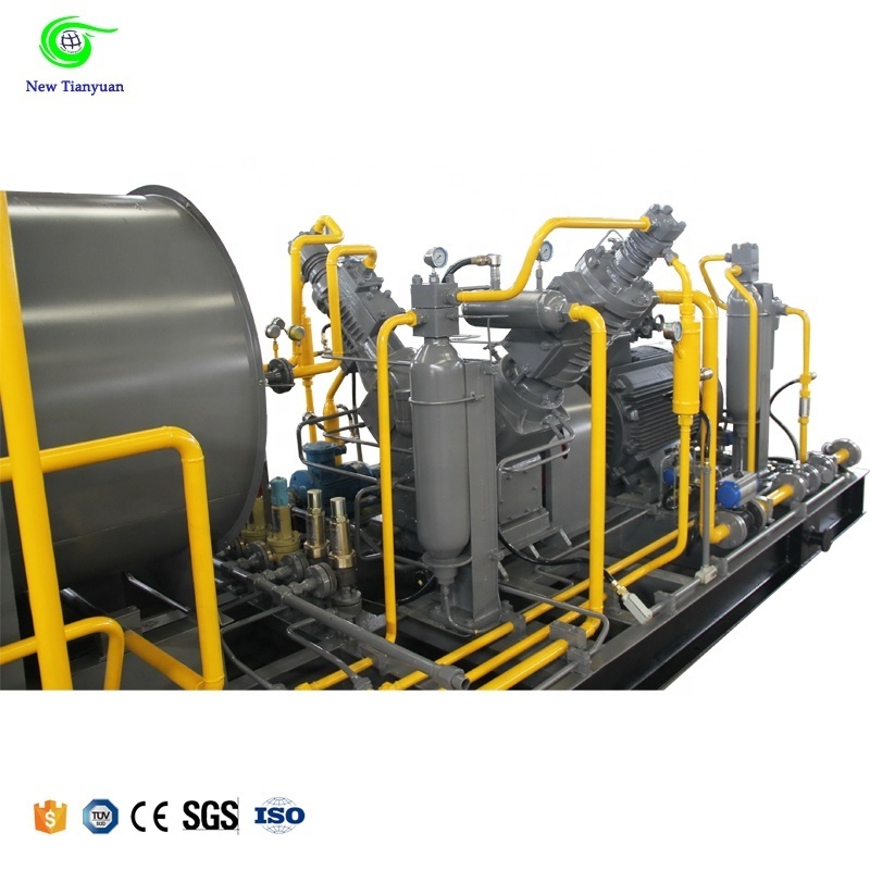 30MPa High Discharge Pressure  Low Noise CNG Natural Gas Compressor