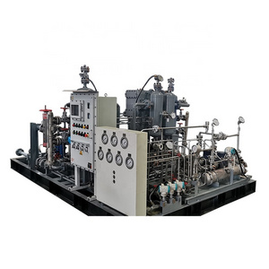 Made In China PLC Control High Automation Natural Gas Compressor Inlet 2Bar Discharge 160Bar Flow 4Nm3/min CNG Piston Compressor