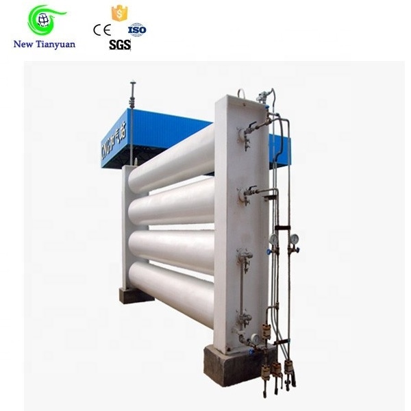 40Ft Factory Made Gas Station Equipment, CNG Jumbo Tube 25MPa Portable Cylinder Tube Storage Cascade