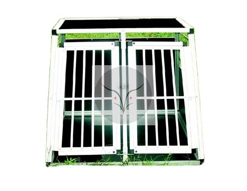 Transport Box Wholesale Aluminum The Factory Sells The Popular Model Car Double Door Dog Cage. Metal Wire,metal for Dogs ISO9001