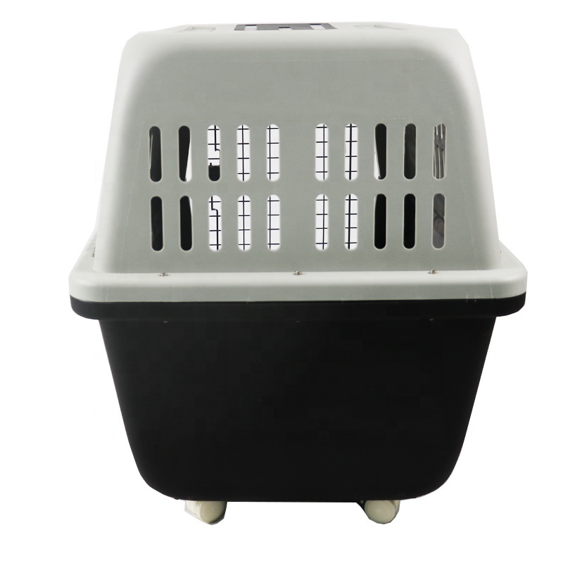 Yuanyang brand outdoor travel aviation pet dog cage with tray