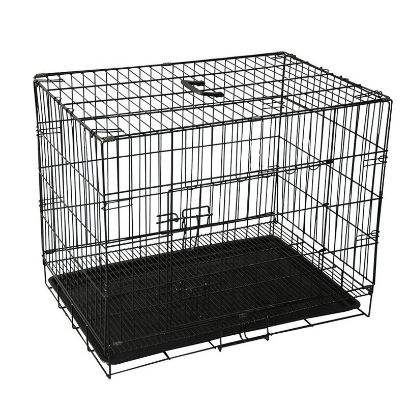 Wholesale Folding cage Pet cage Folding dog Cat Rabbit puppy folding crate Large folding wire pet cage Large dog cat