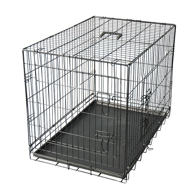 Wholesale Folding cage Pet cage Folding dog Cat Rabbit puppy folding crate Large folding wire pet cage Large dog cat