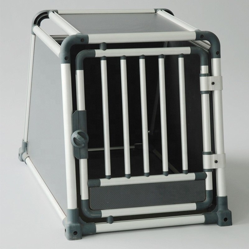 chinese new design aluminum cage Dog Travel Carrier dog Crate Cages