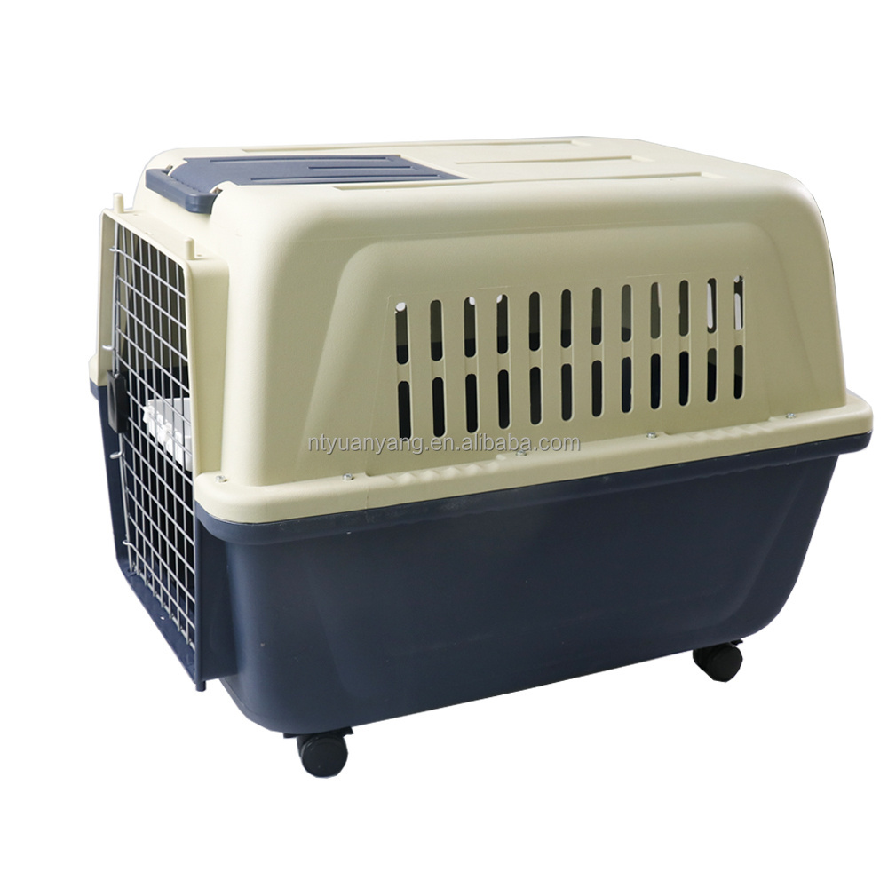 Aviation Plastic Portable Cat Dog Luxury Pet Cage Airline Approved Travel Pet Carrier