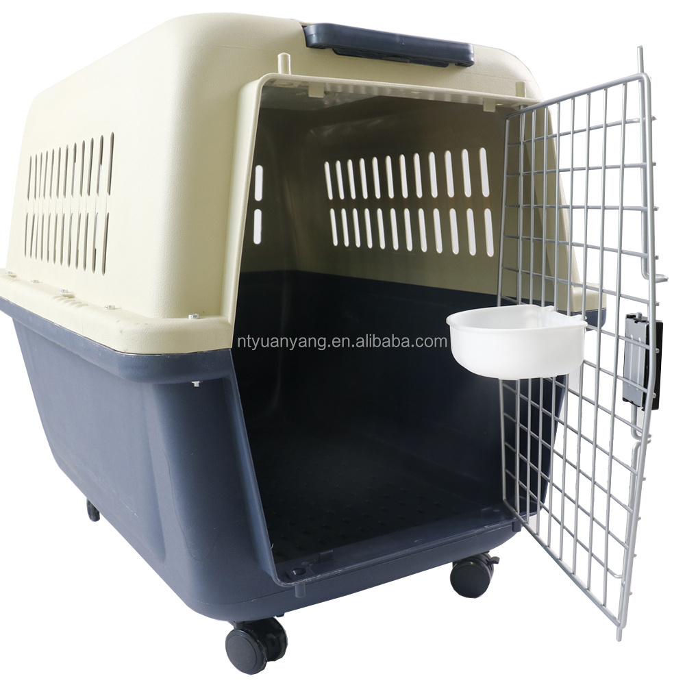 Aviation Plastic Portable Cat Dog Luxury Pet Cage Airline Approved Travel Pet Carrier