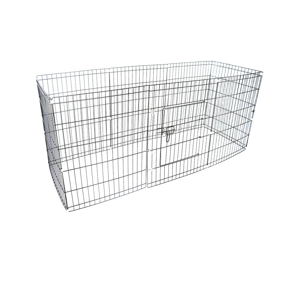 outdoor Foldable Metal wire Pet  Fence ,pet playpen  for Training Puppy Kitten  Dogs  Rabbits Guinea Pigs