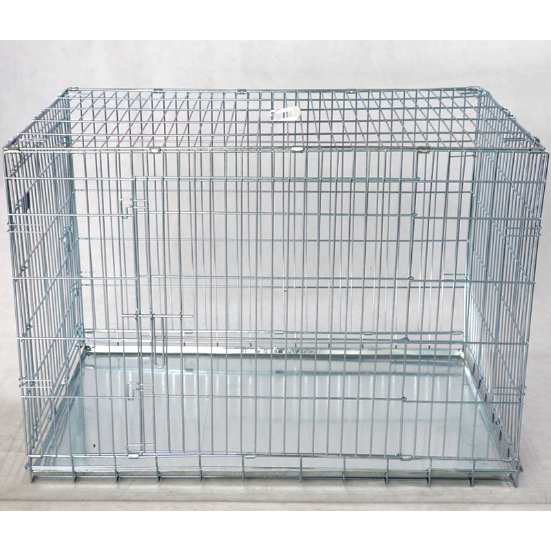 Hot selling durable  durable xl dog kennel wire foldable powder iron wire coated dog cage house pet enclosure for animals cage