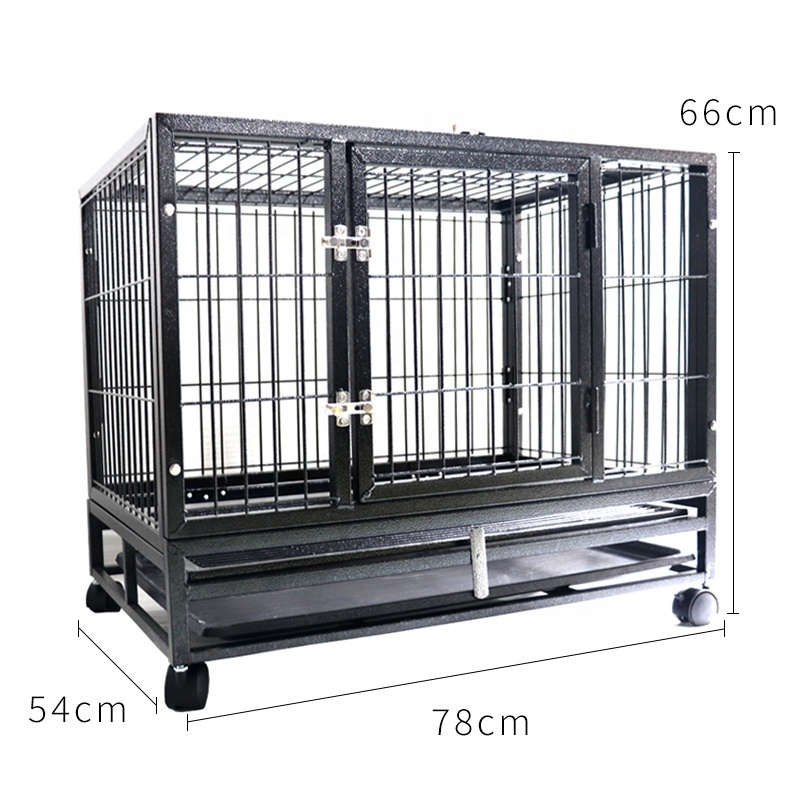 2022 Hot Sales Various sizes stainless steel dog cage dog cages metal kennels outdoor cage for dogs