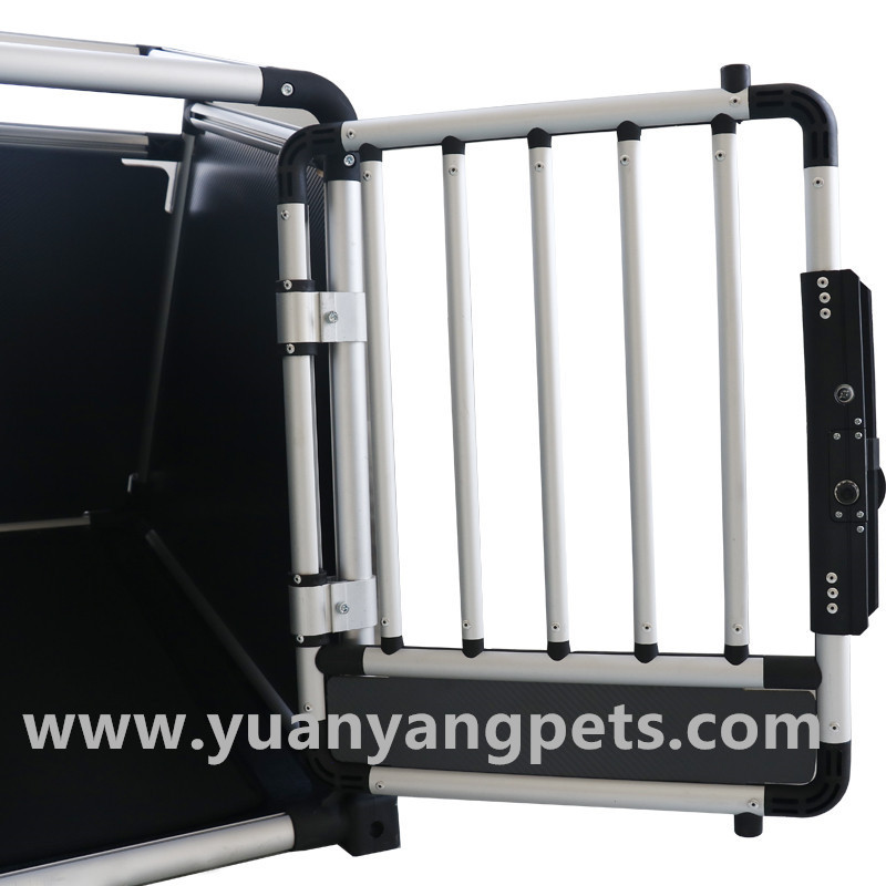 aluminum pet cage for transport or travel dog kennel dog cage dog house