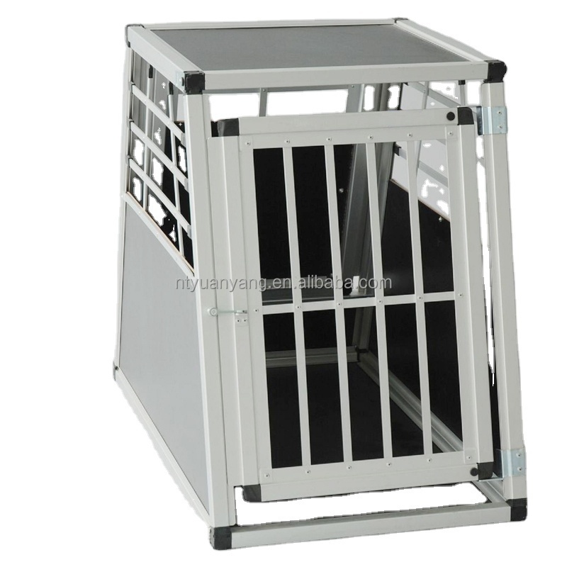 Transport Box Wholesale Aluminum The Factory Sells The Popular Model Car Double Door Dog Cage. Metal Wire,metal for Dogs ISO9001