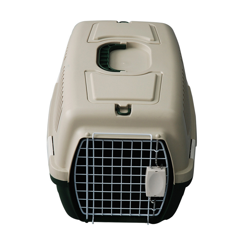 portable folding plastic airline Dog pet travel Carrier manufacturer