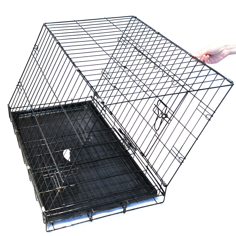 wholesale Heavy Duty Stainless Steel foldable dog cage