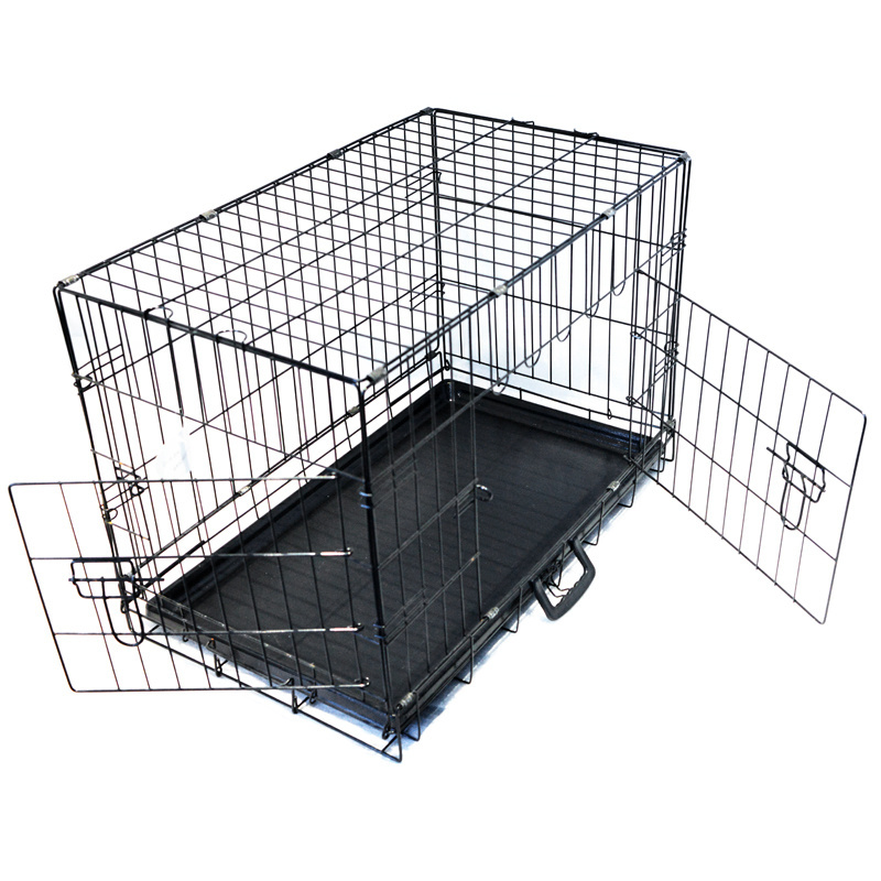 wholesale Heavy Duty Stainless Steel foldable dog cage