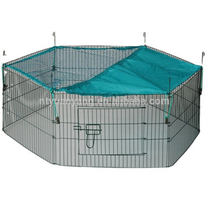 outdoor Foldable Metal wire Pet  Fence ,pet playpen  for Training Puppy Kitten  Dogs  Rabbits Guinea Pigs