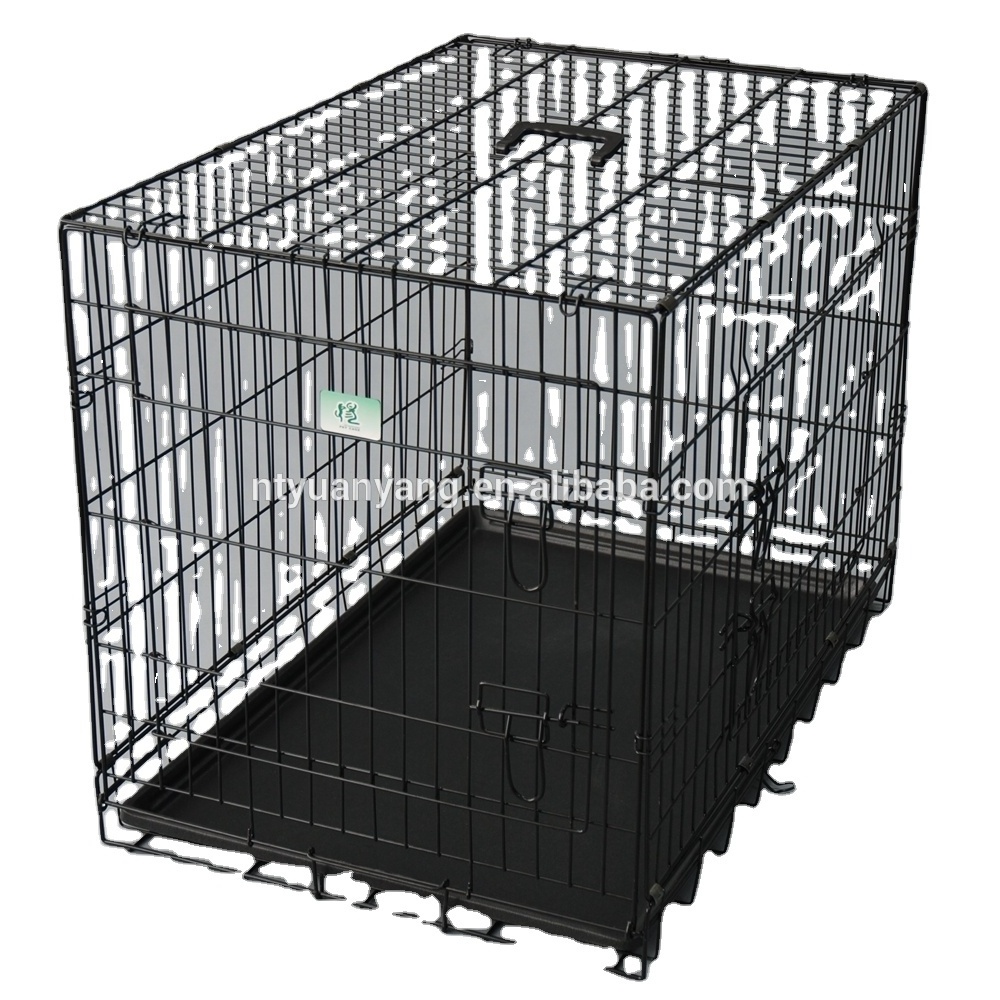 Decorative Folding Metal Wire Dog Cages Crate Pet Kennel Manufacturer Pet Cages, Carriers & Houses Pet Sleeping for Dogs ISO9001