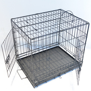 Multiple Sizes stackable stainless steel wholesale dog cages