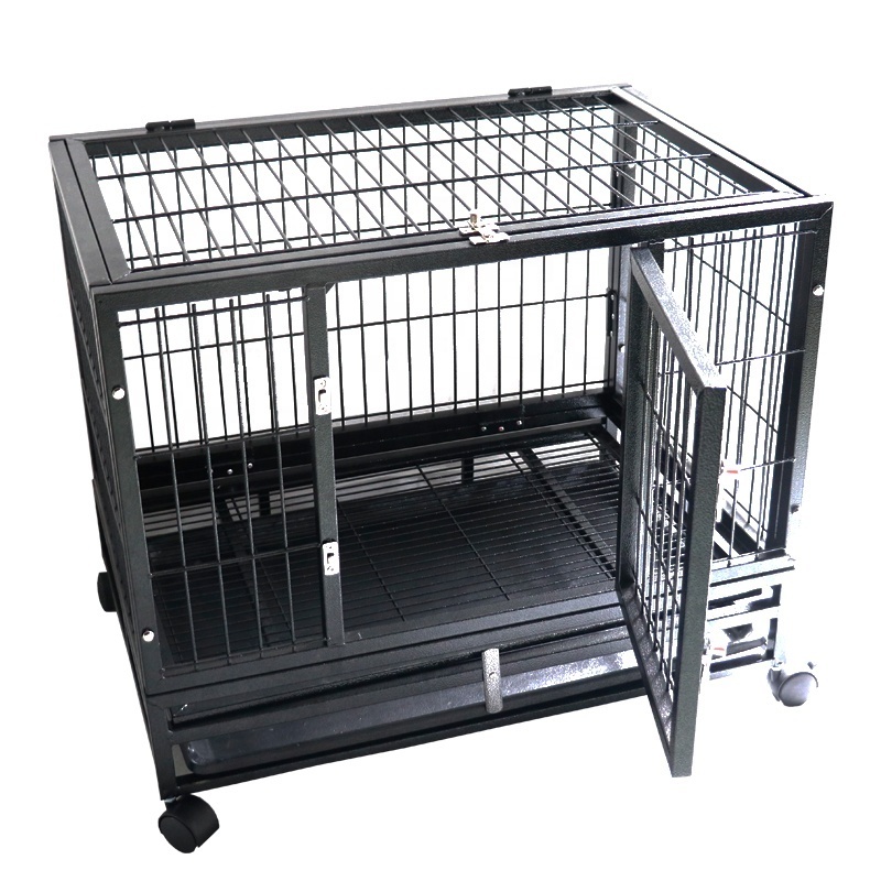 2022 Hot Sales Various sizes stainless steel dog cage dog cages metal kennels outdoor cage for dogs