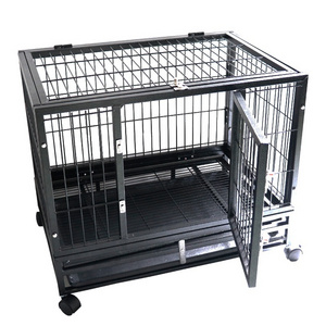 2022 Hot Sales Various sizes stainless steel dog cage dog cages metal kennels outdoor cage for dogs