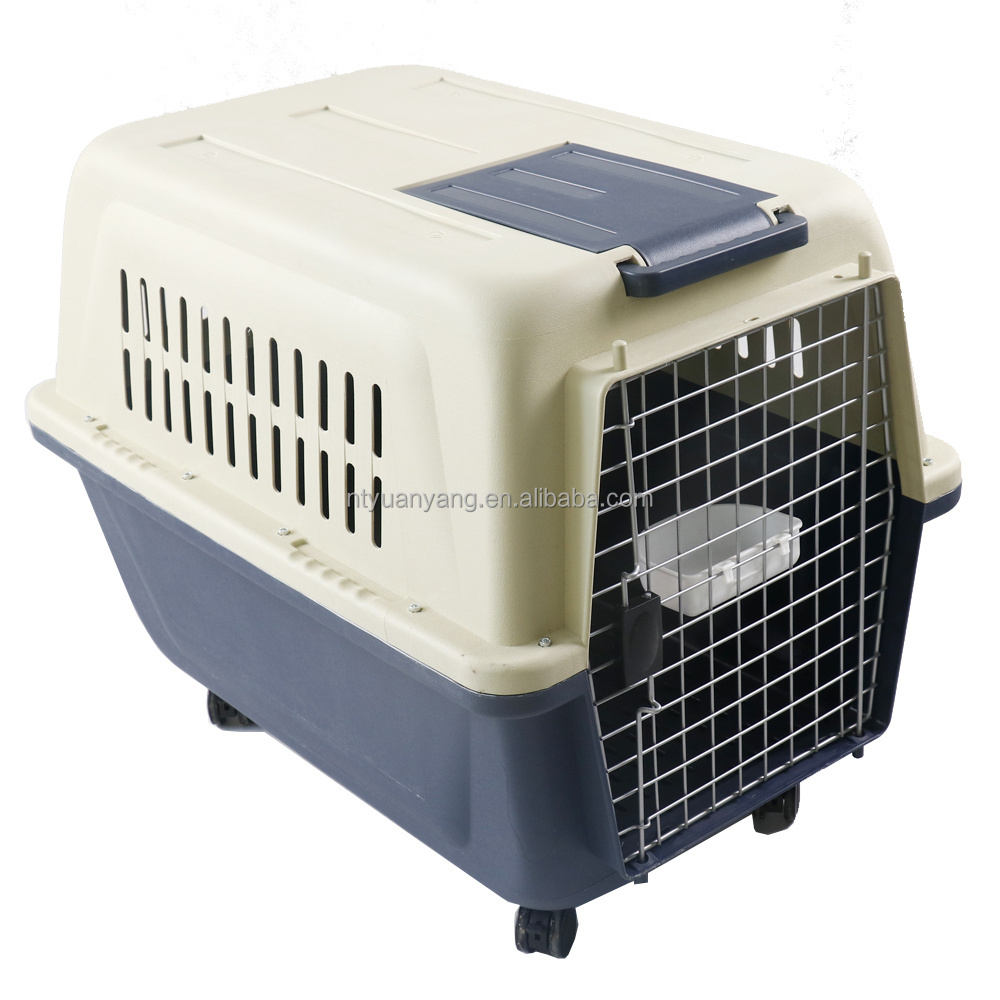 Aviation Plastic Portable Cat Dog Luxury Pet Cage Airline Approved Travel Pet Carrier