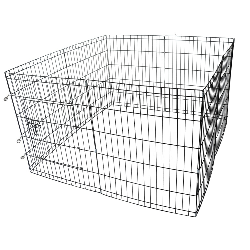 outdoor Foldable Metal wire Pet  Fence ,pet playpen  for Training Puppy Kitten  Dogs  Rabbits Guinea Pigs