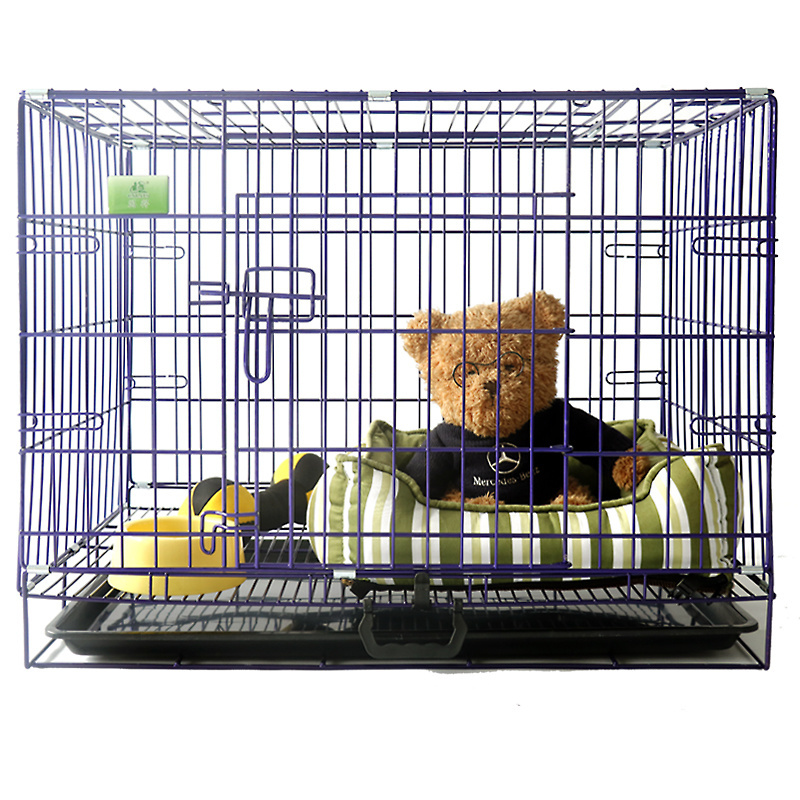 Wholesale Manufacturer New 30 36 42 48 inch metal collapsible dog crate Cage Xxl Impact dog crate with pull-out chassis