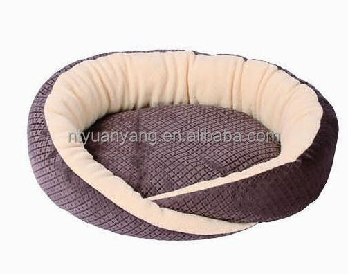 Square orthopedic dog pet bed poly rattan dog bed wooden dog bed