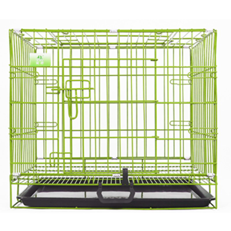 Wholesale Manufacturer New 30 36 42 48 inch metal collapsible dog crate Cage Xxl Impact dog crate with pull-out chassis