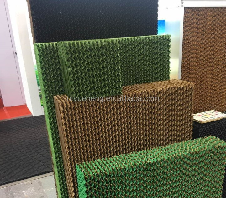 cellulose water evaporative cooling pad for poultry houses