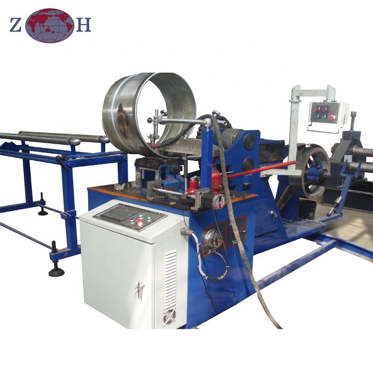 HVAC spiral duct forming machine for ventilation purpose