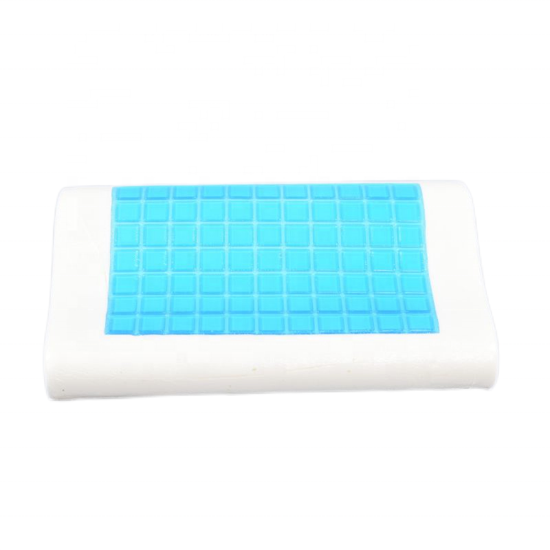 Factory Direct Sale Gel Infused Memory Foam Soft Visco Wave Shape Memory Foam Cooling Gel Pillow